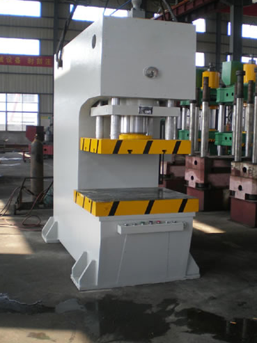 Y41-400 single column hydraulic straghtening and mounting press